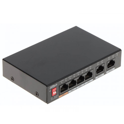 DAHUA PFS3006-4ET-60-V2 4port PoE switch - Ethernet PoE svičevi DAHUA PFS3006-4ET-60-V2 4port PoE switch - Ethernet PoE svičevi