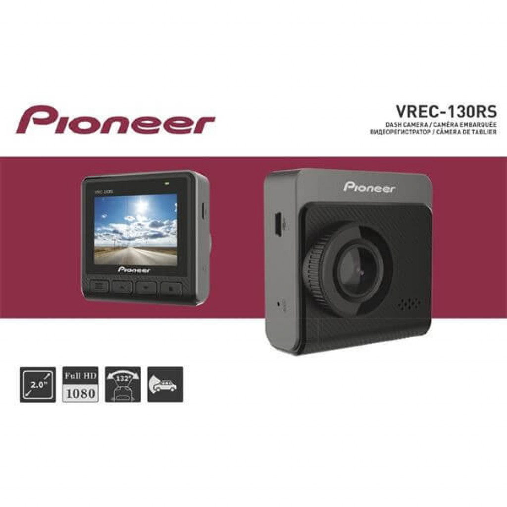 Pioneer DVR auto kamera VREC-130RS - Eurovik