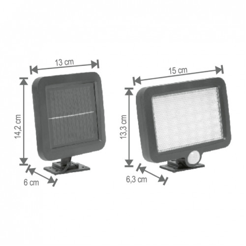 Solarni reflektor sa senzorom pokreta LED HOME - Led reflektori Solarni reflektor sa senzorom pokreta LED HOME - Led reflektori