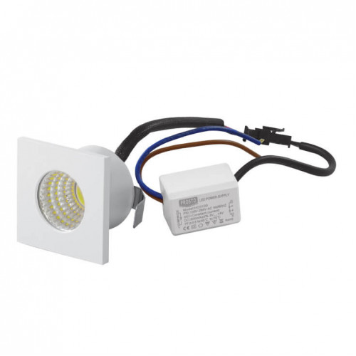 Ugradna LED lampa 3W dnevna svetlost kocka - Led spotovi Ugradna LED lampa 3W dnevna svetlost kocka - Led spotovi