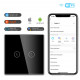 Wi-Fi smart prekidač svetla bez N provodnika 2x10A crni - Ostala oprema Wi-Fi smart prekidač svetla bez N provodnika 2x10A crni - Ostala oprema