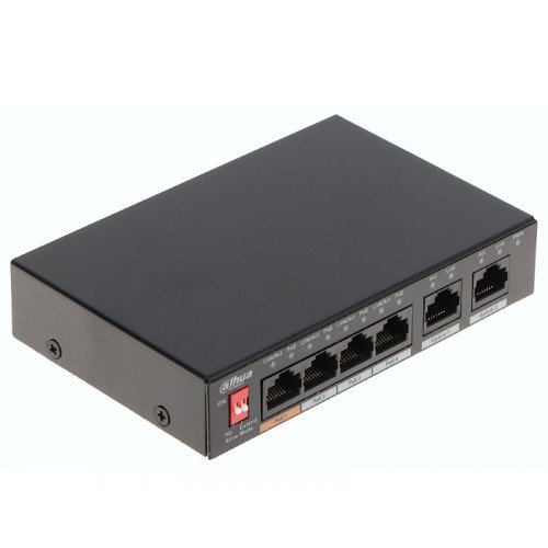 DAHUA PFS3006-4ET-60-V2 4port PoE switch - Ethernet PoE svičevi