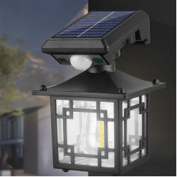 Fenjer solarna lampa sa senzorom pokreta