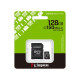 KINGSTON Memorijska kartica 128GB + adapter - Memorijske kartice KINGSTON Memorijska kartica 128GB + adapter - Memorijske kartice