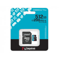 KINGSTON Memorijska kartica 512GB Canvas Go Plus