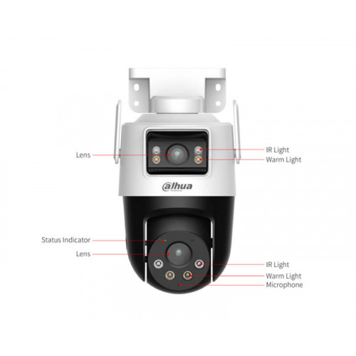 Outdoor Wi-Fi Dual-Lens DAHUA P3D-3F-PV 3+3MP - IP kamere Outdoor Wi-Fi Dual-Lens DAHUA P3D-3F-PV 3+3MP - IP kamere