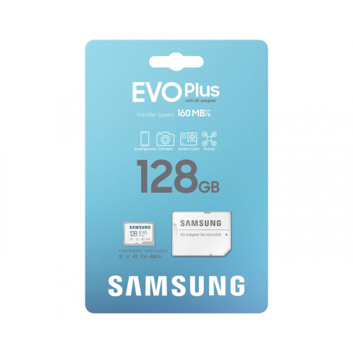 SAMSUNG Memorijska kartica MicroSD Card 128GB - Hard disk za video nadzor SAMSUNG Memorijska kartica MicroSD Card 128GB - Hard disk za video nadzor