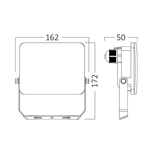 BRAYTRON CCT LED reflektor 30W - Led reflektori