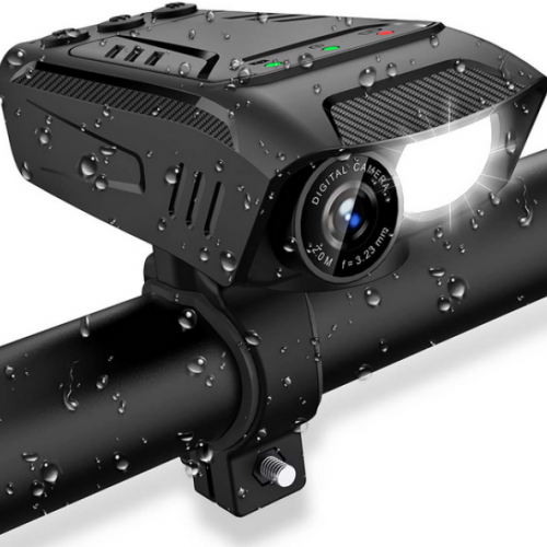 Full HD kamera za biciklu LED osvetljenje i sirena - Auto kamere Full HD kamera za biciklu LED osvetljenje i sirena - Auto kamere