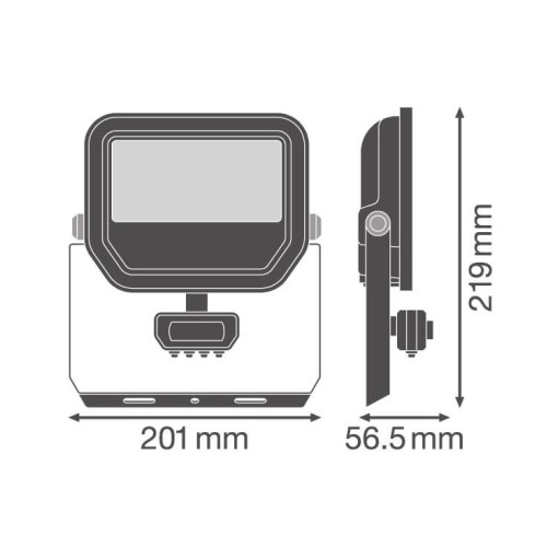 LED Reflektor PIR Senzor 41W | LEDVANCE 4099854306884E - Reflektor sa senzorom