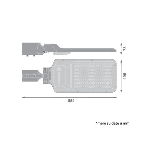 LEDVANCE Urban Area LED Svetiljka 100W 6500K 12000lm - Solarni reflektori