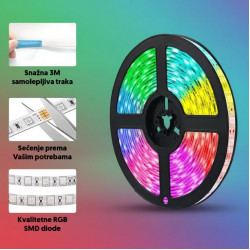 RGB pixel LED traka 60 LED/m WS16703 IP20 12V