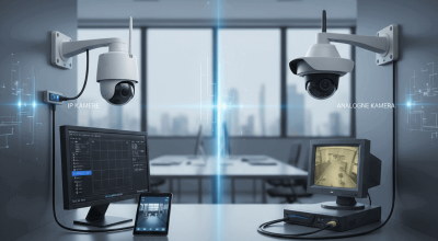 IP kamere vs analogne kamere: Šta trebate znati