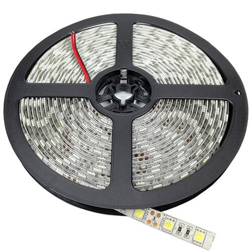 Rgb Led Traka 5050 Bela 5M 12V 60Led-1M Ip44