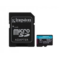 Memorijska kartica KINGSTON U3 V30 microSDXC 512GB + adapter
