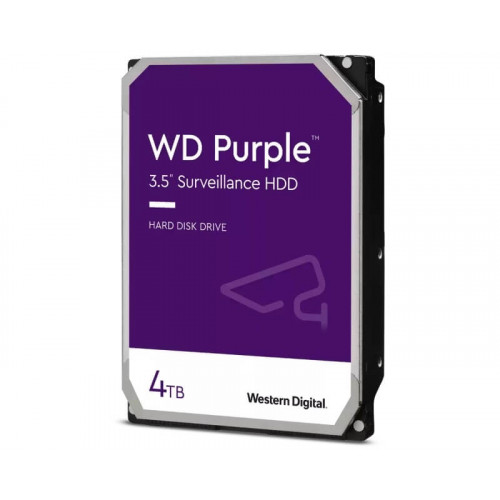 WD 4TB 3.5 SATA III 64MB IntelliPower WD42PURZ PurpleHard disk za video nadzor WD 4TB 3.5 SATA III 64MB IntelliPower WD42PURZ PurpleHard disk za video nadzor