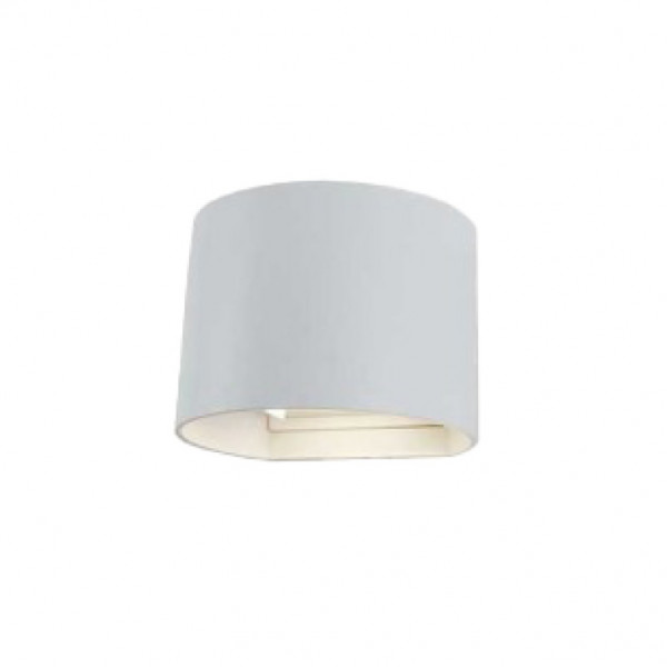 Baštenska Zidna LED lampa 6W bela elegantLed spoljna rasveta