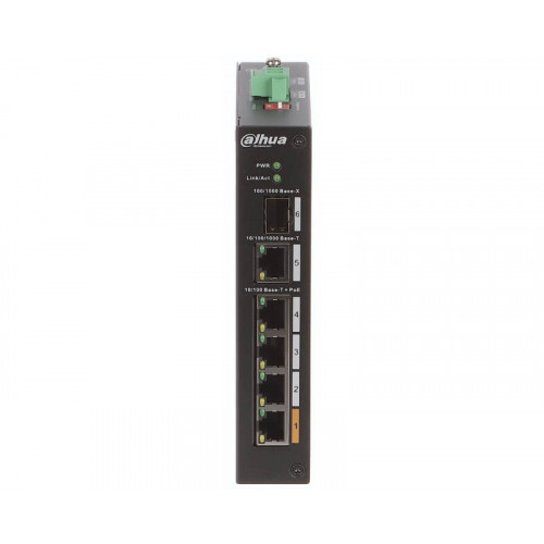 DAHUA PFS3106-4ET-60-V2 4port Unmanaged PoE switchEthernet PoE svičevi