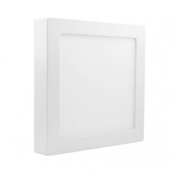 LED panel nadgradni 12W dnevno svetlo, kvadratni