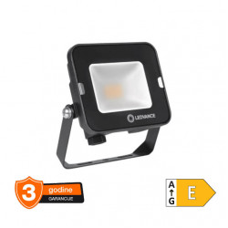 LEDVANCE LED reflektor crni 10W dnevno svetlo