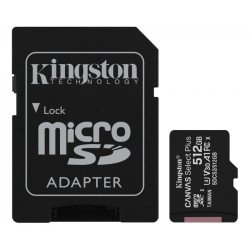 Memorijska kartica KINGSTON A1 MicroSDXC 512GB + adapter