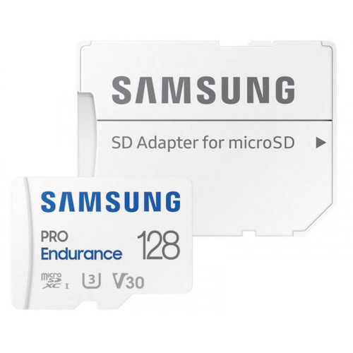 SAMSUNG PRO Endurance MicroSDXC 128GB U3 + SD Adapter MB-MJ128KAHard disk za video nadzor SAMSUNG PRO Endurance MicroSDXC 128GB U3 + SD Adapter MB-MJ128KAHard disk za video nadzor