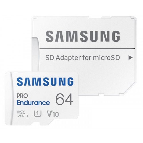 SD kartica SAMSUNG PRO Endurance MicroSDXC 64GB U3 + SD Adapter MB-MJ64KAHard disk za video nadzor