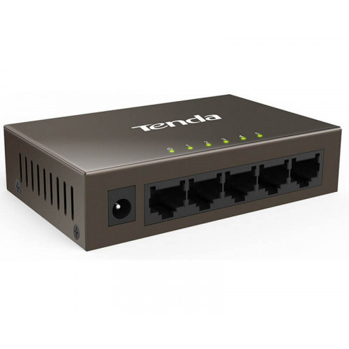 TENDA TEF1005D 5-port Fast Ethernet Desktop SwitchEthernet svičevi TENDA TEF1005D 5-port Fast Ethernet Desktop SwitchEthernet svičevi