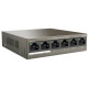 TENDA TEF1106P-4-63W 6-Port 10/100M Desktop Switch with 4-Port PoEEthernet PoE svičevi TENDA TEF1106P-4-63W 6-Port 10/100M Desktop Switch with 4-Port PoEEthernet PoE svičevi
