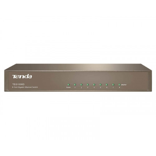 TENDA TEG1008D 8-Port Gigabit Desktop SwitchEthernet svičevi TENDA TEG1008D 8-Port Gigabit Desktop SwitchEthernet svičevi