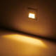 Ugradna zidna LED lampa Bela 3WLed spoljna rasveta Ugradna zidna LED lampa Bela 3WLed spoljna rasveta