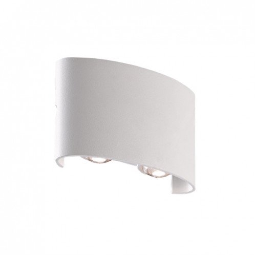 Zidna LED lampa 4W bele boje od aluminijumaLed spoljna rasveta