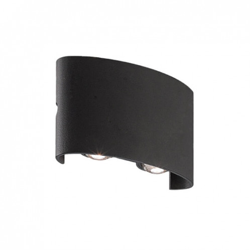 Zidna LED lampa 4W crne boje od aluminijumaLed spoljna rasveta Zidna LED lampa 4W crne boje od aluminijumaLed spoljna rasveta