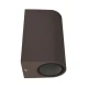 M952010 B Max.2x35W braon IP44 2xGU10 baštenska lampa zidna Mitea Lighting