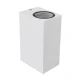 M952020 W Max.2x35W bela IP44 2xGU10 baštenska lampa zidna Mitea Lighting