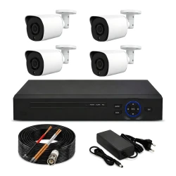 Komplet video nadzora 4 kamere i 4-kanalni DVR Full HD 2MP