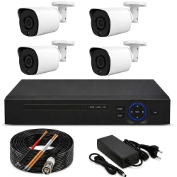 Komplet video nadzora 4 kamere i 4-kanalni DVR Full HD 2MP