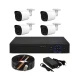 Komplet video nadzora 4 kamere i 4-kanalni DVR Full HD 2MP