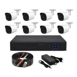 Komplet video nadzora 8 kamera i 8-kanalni DVR Full HD 2MP