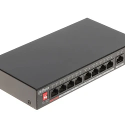 DAHUA PFS3010-8ET-96-V2 8 port PoE Fast Ethernet svič, 96W