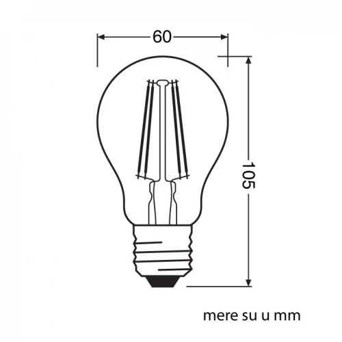 Dekorativna retro sijalica 4W OSRAM - Led sijalice Dekorativna retro sijalica 4W OSRAM - Led sijalice