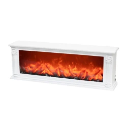 Dekorativni LED kamin Home LTN64FP, imitacija plamena, baterije ili adapter