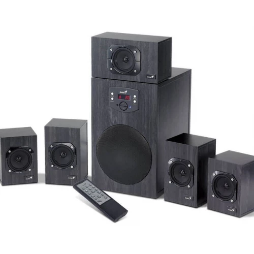 GENIUS SW-HF5.1 4500 v2 crni zvučnici - Zvučnici GENIUS SW-HF5.1 4500 v2 crni zvučnici - Zvučnici