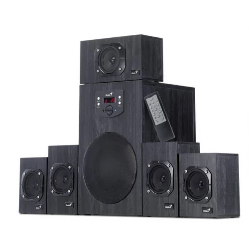 GENIUS SW-HF5.1 4500 v2 crni zvučnici - Zvučnici GENIUS SW-HF5.1 4500 v2 crni zvučnici - Zvučnici