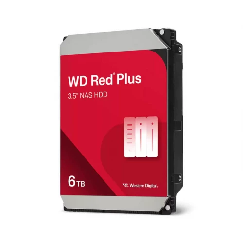 Hard disk WD 6TB 3.5" SATA IntelliPower WD60EFPX Red Plus - Hard disk za video nadzor Hard disk WD 6TB 3.5" SATA IntelliPower WD60EFPX Red Plus - Hard disk za video nadzor