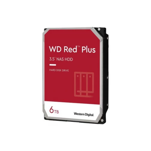 Hard disk WD 6TB IntelliPower WD60EFPX Red Plus - Hard disk za video nadzor Hard disk WD 6TB IntelliPower WD60EFPX Red Plus - Hard disk za video nadzor