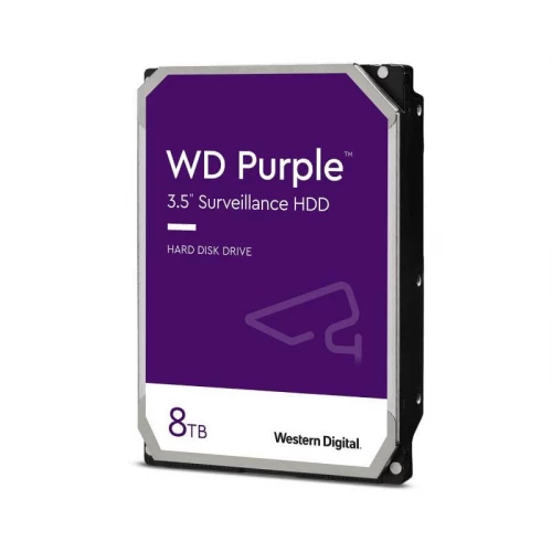 Hard disk WD 8TB IntelliPower WD85PURZ Purple - Hard disk za video nadzor Hard disk WD 8TB IntelliPower WD85PURZ Purple - Hard disk za video nadzor