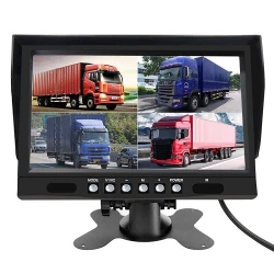 LCD monitor 9 inča LC-958 QUAD za kombi i kamion, 4 video ulaza