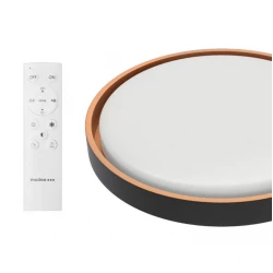 LED plafonjera crna 96W toplo, hladno, dnevna svetlost