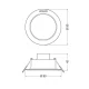 LEDVANCE LED ugradna panel lampa 4W krug - Led spotovi LEDVANCE LED ugradna panel lampa 4W krug - Led spotovi